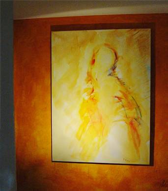 Bild im Hamburger Atelier